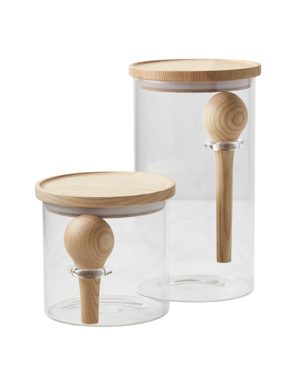 Stackable Canisters with Scoops