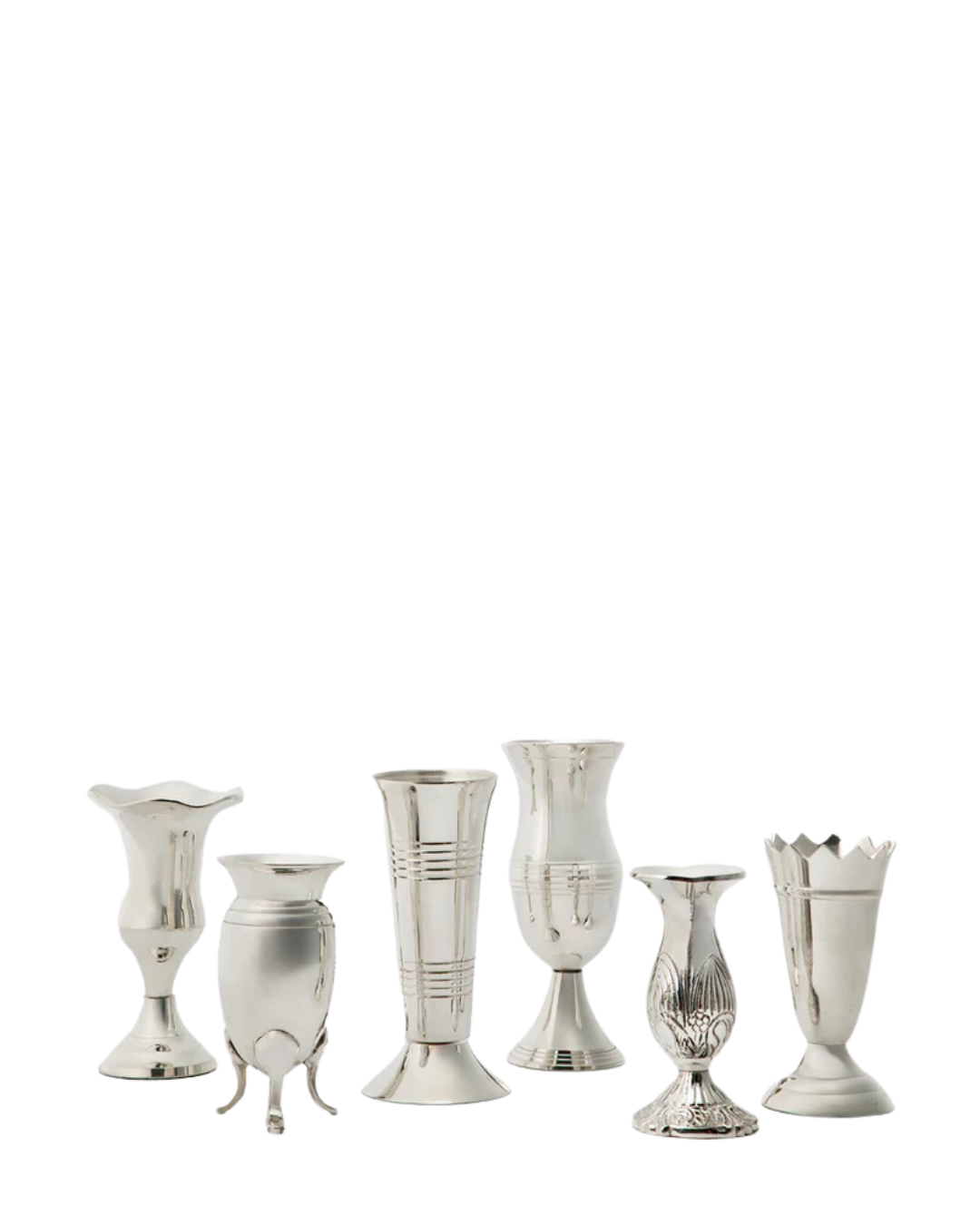Queen Anne Silver Vases