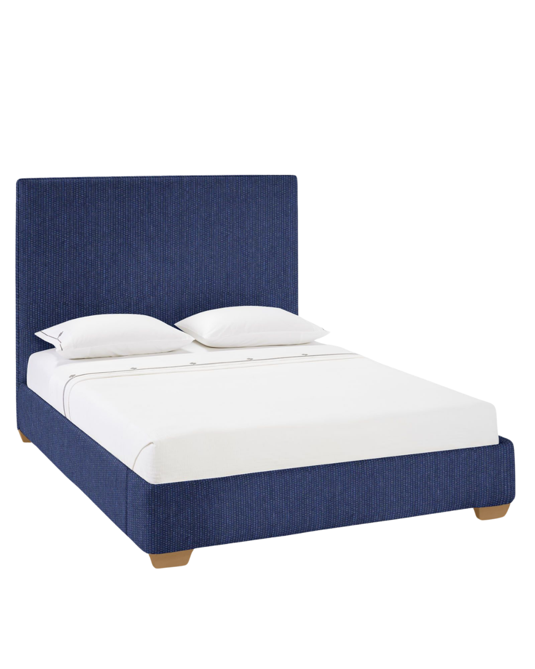 Octavia Bed- Raffia, Navy