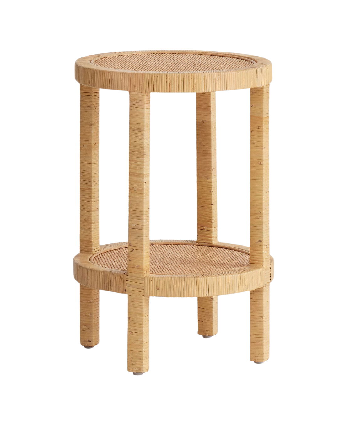 Rattan Side Table