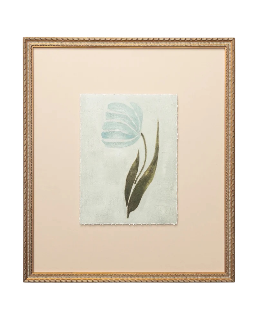 Blue Tulip Print