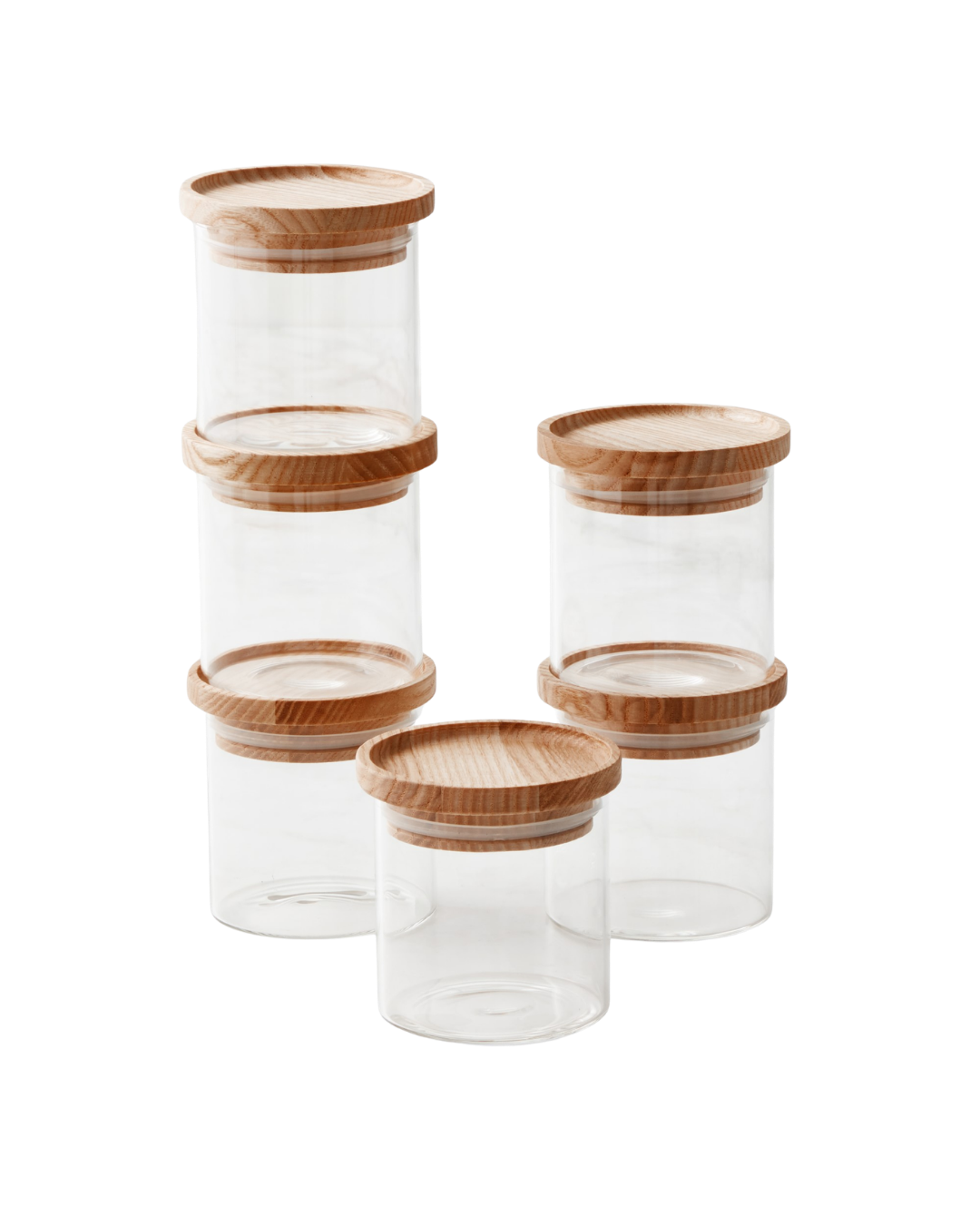 Stackable Spice Jars