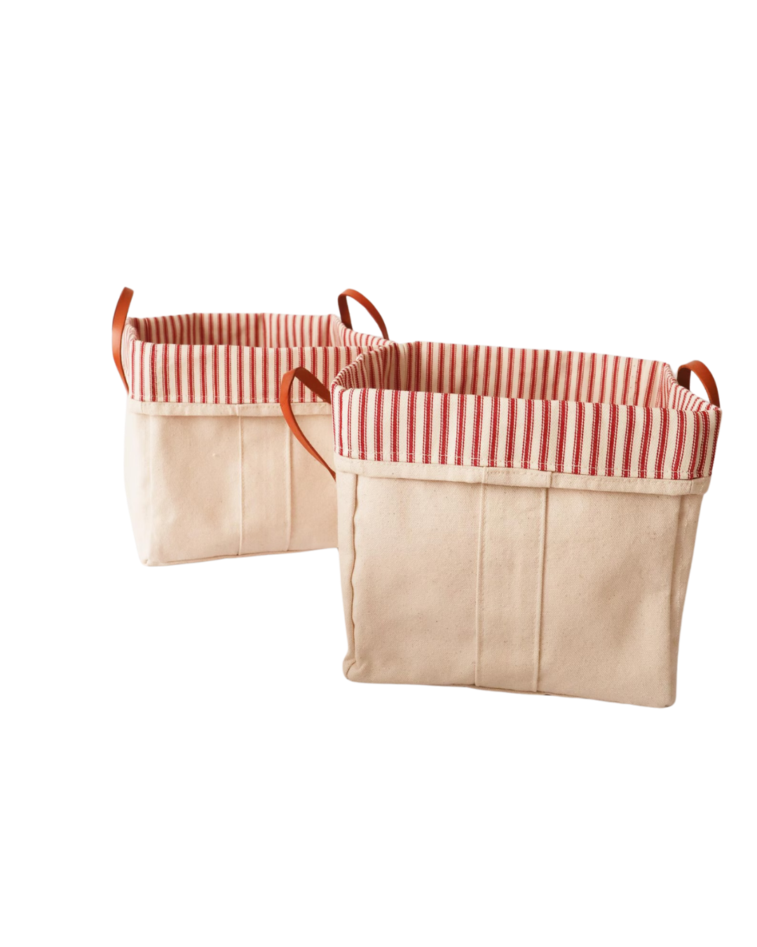 Cotton Canvas Storage Bin