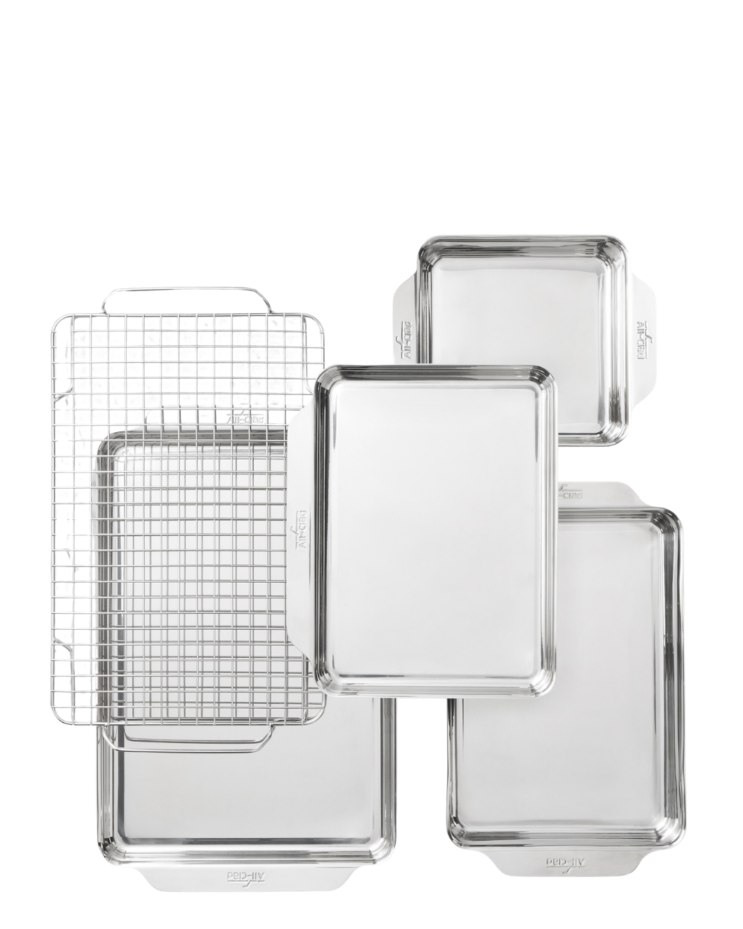 All-Clad Stainless Steel Bakeware, Set of 5