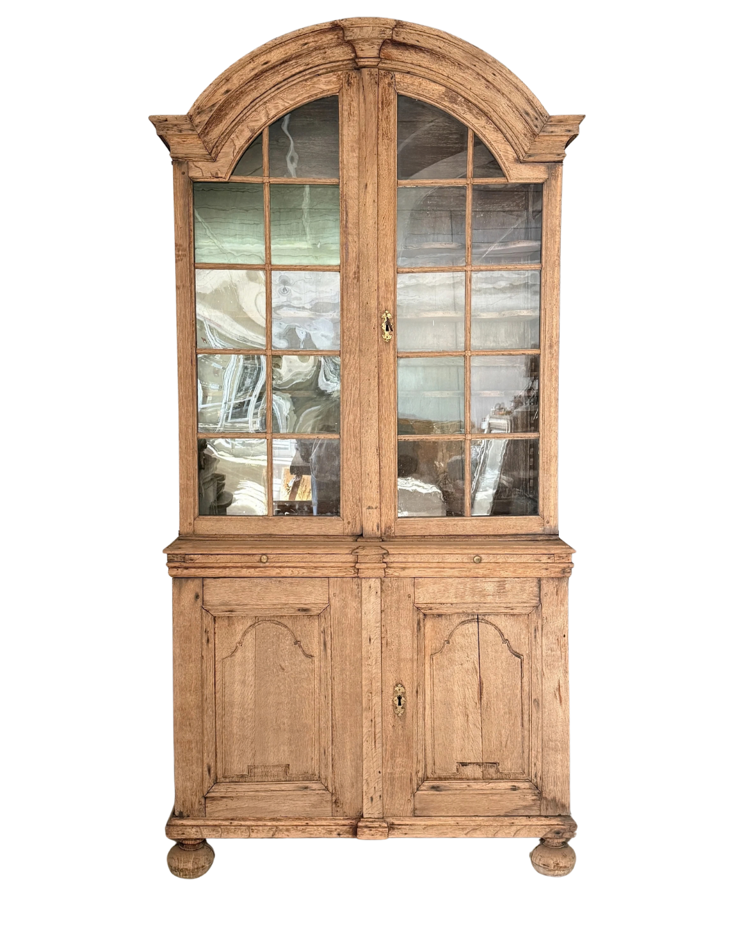 Early 19th C. Dutch Oak Cabinet
