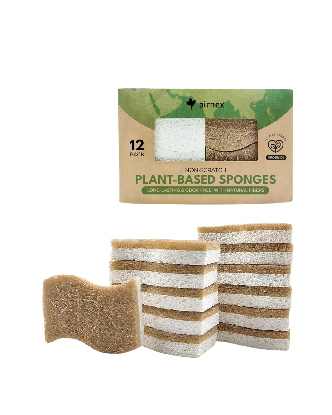 Plant-Based Sponges