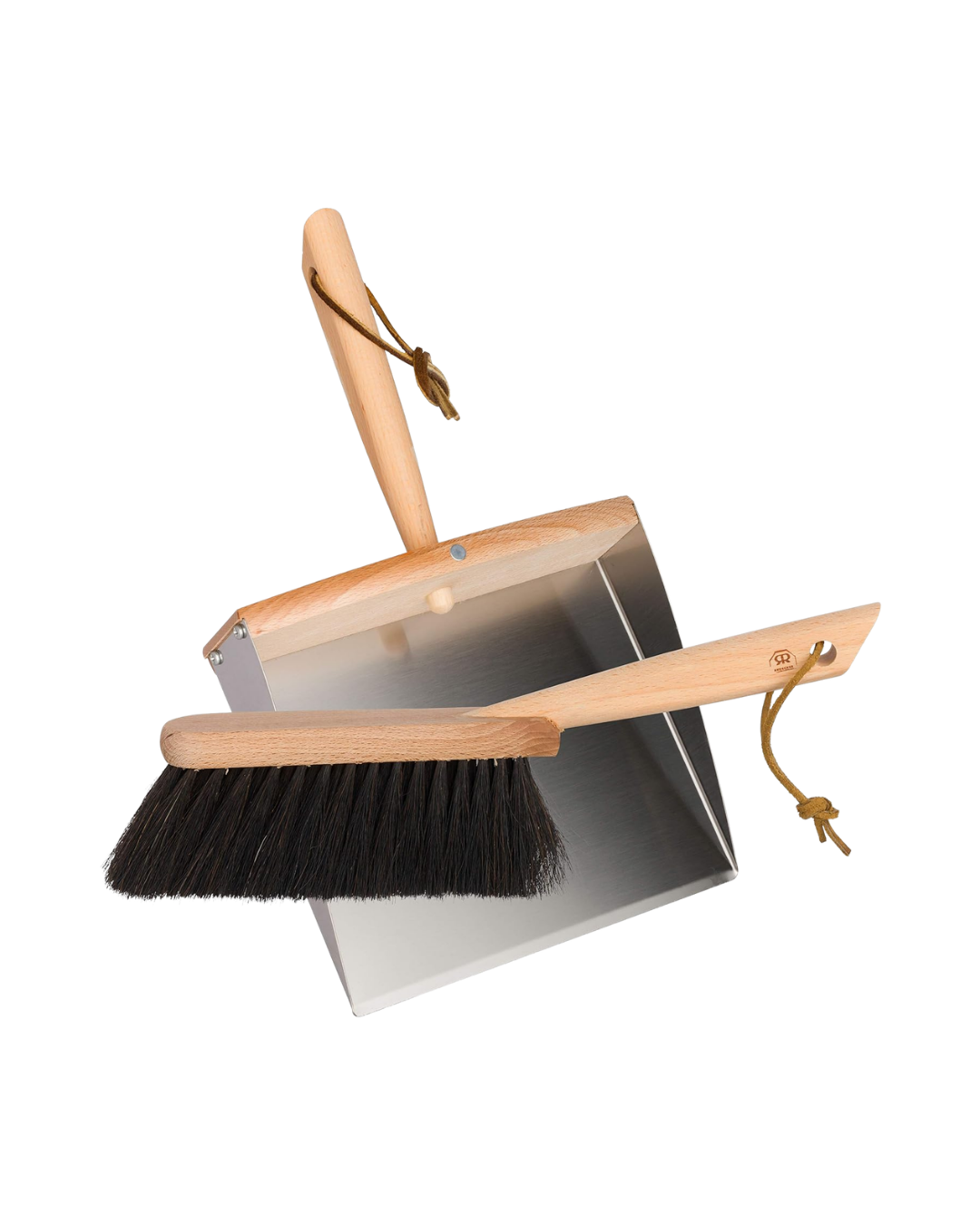 Horsehair Fiber Hand Brush and Dust Pan