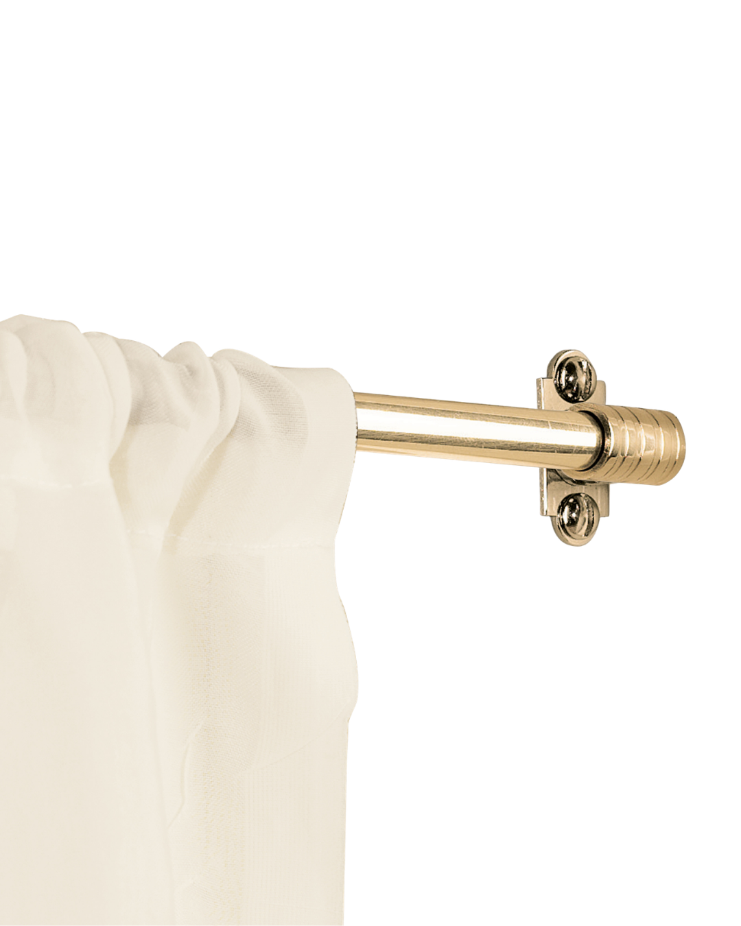 Outside Mount Cafe Curtain Rod