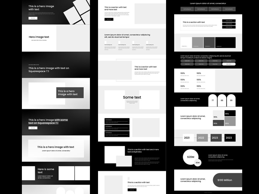 Premium Squarespace 7.1 Templates AJM Experience Premium Squarespace 7.1 Templates AJM Experience
