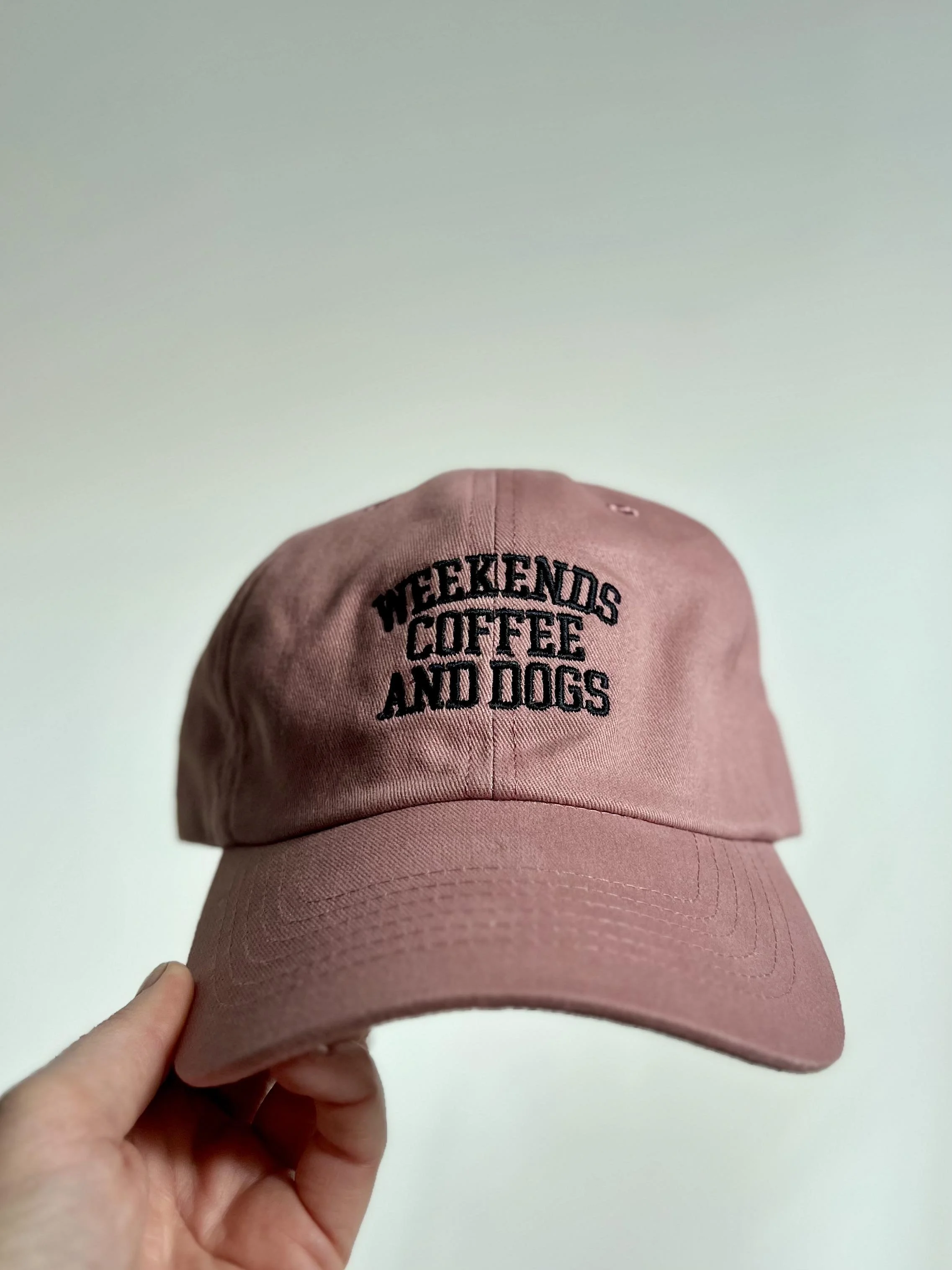 Weekends Cap Pink.jpg