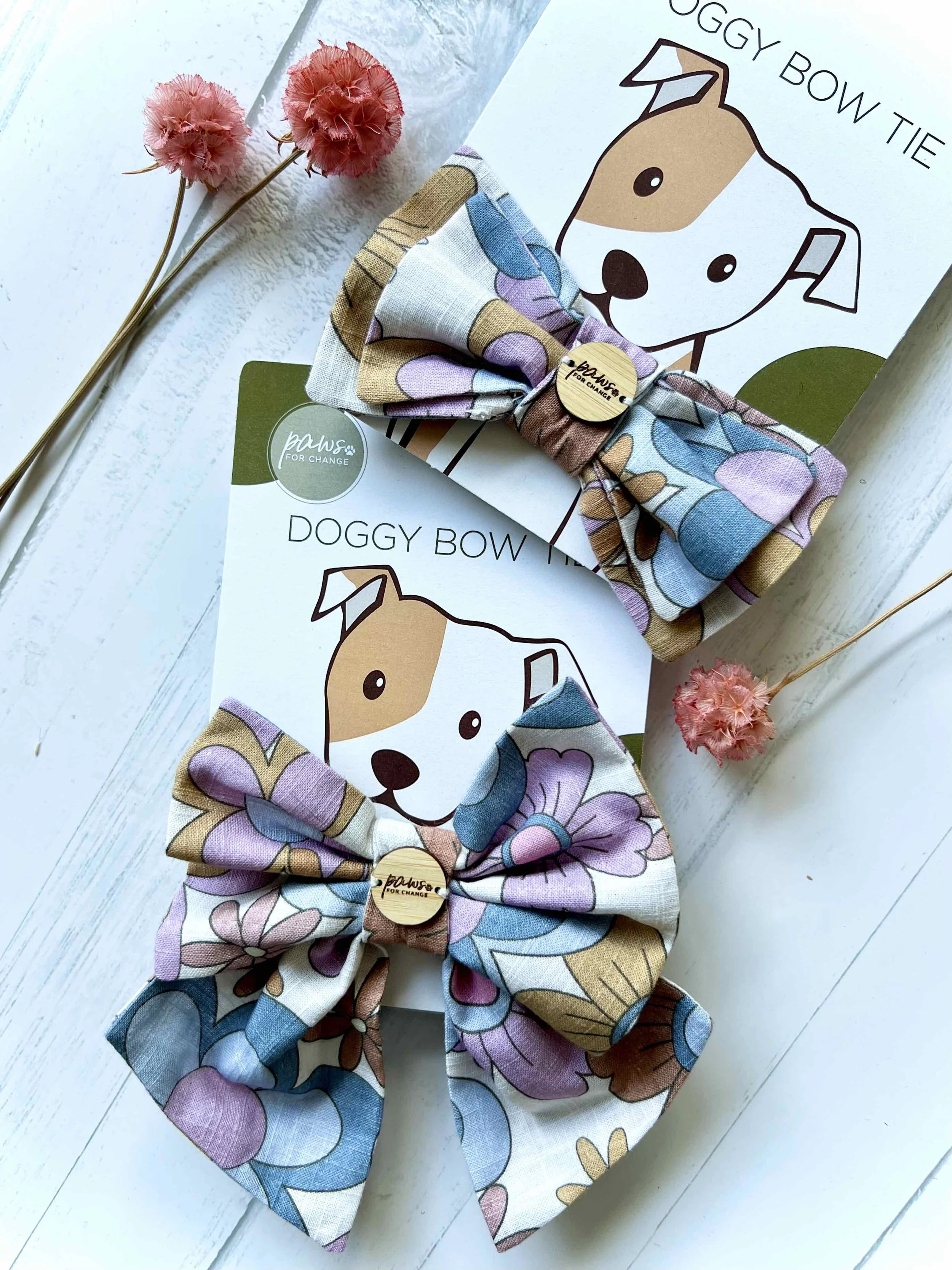 70s Flower Power Doggy Bow Ties.jpg