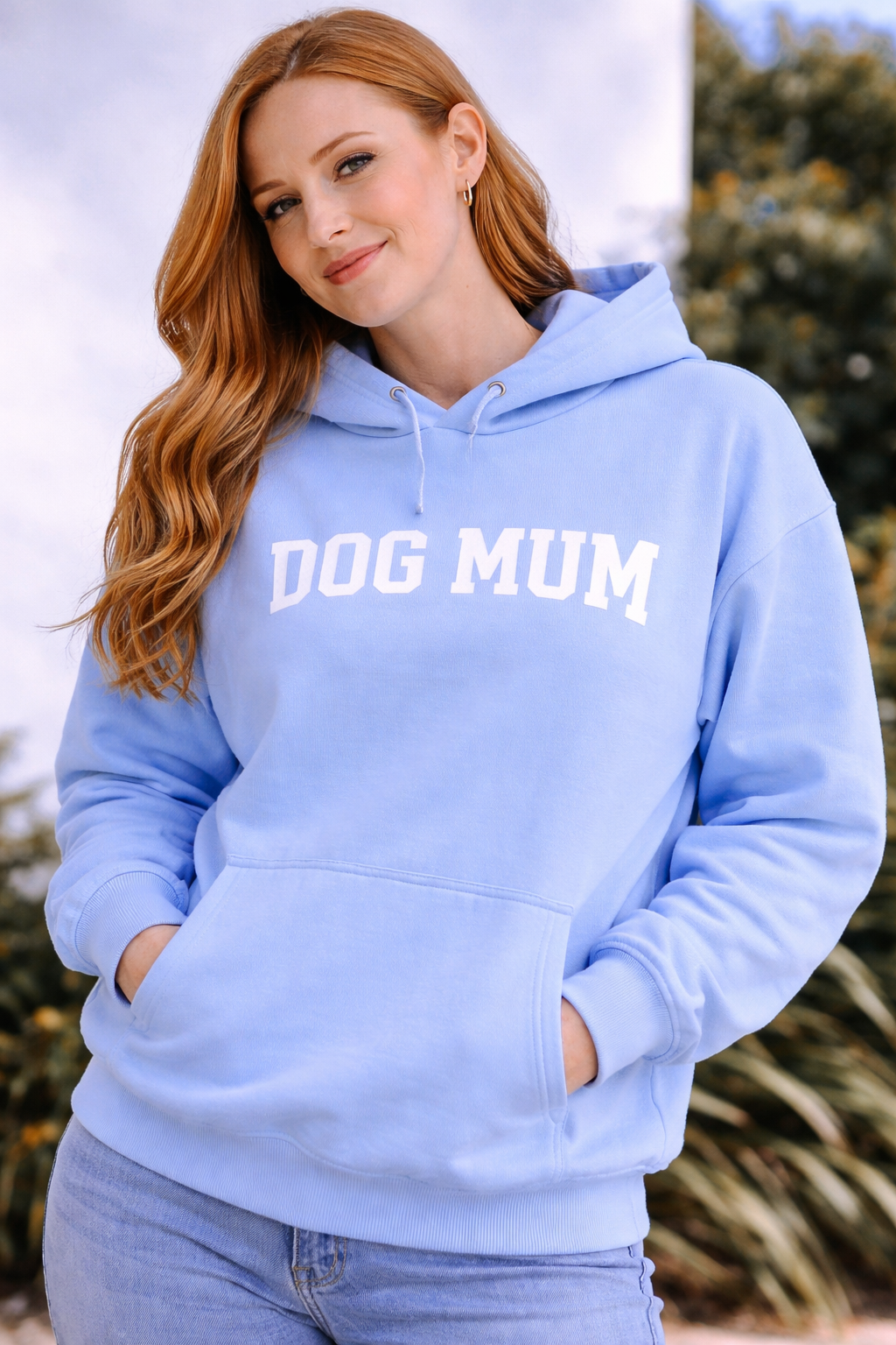 Dog Mum Blue Hoodie.png