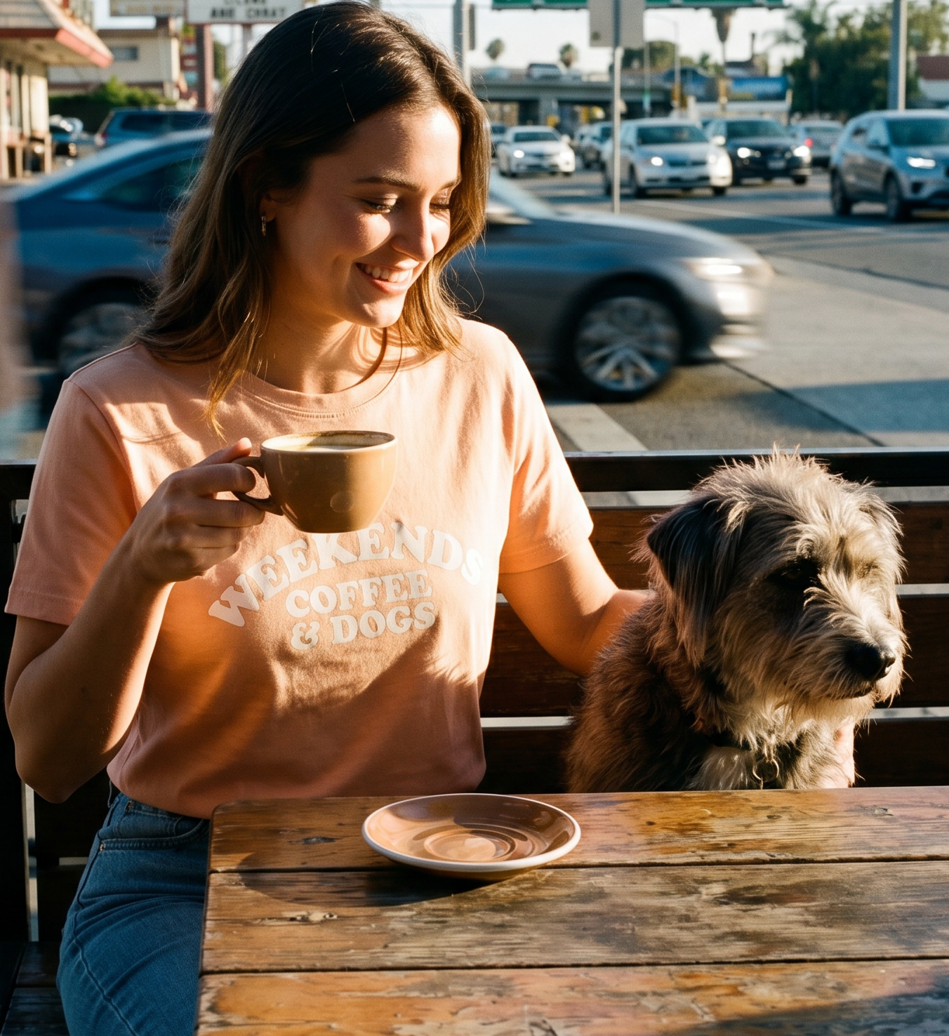Weekends Coffee & Dogs T-Shirt.png