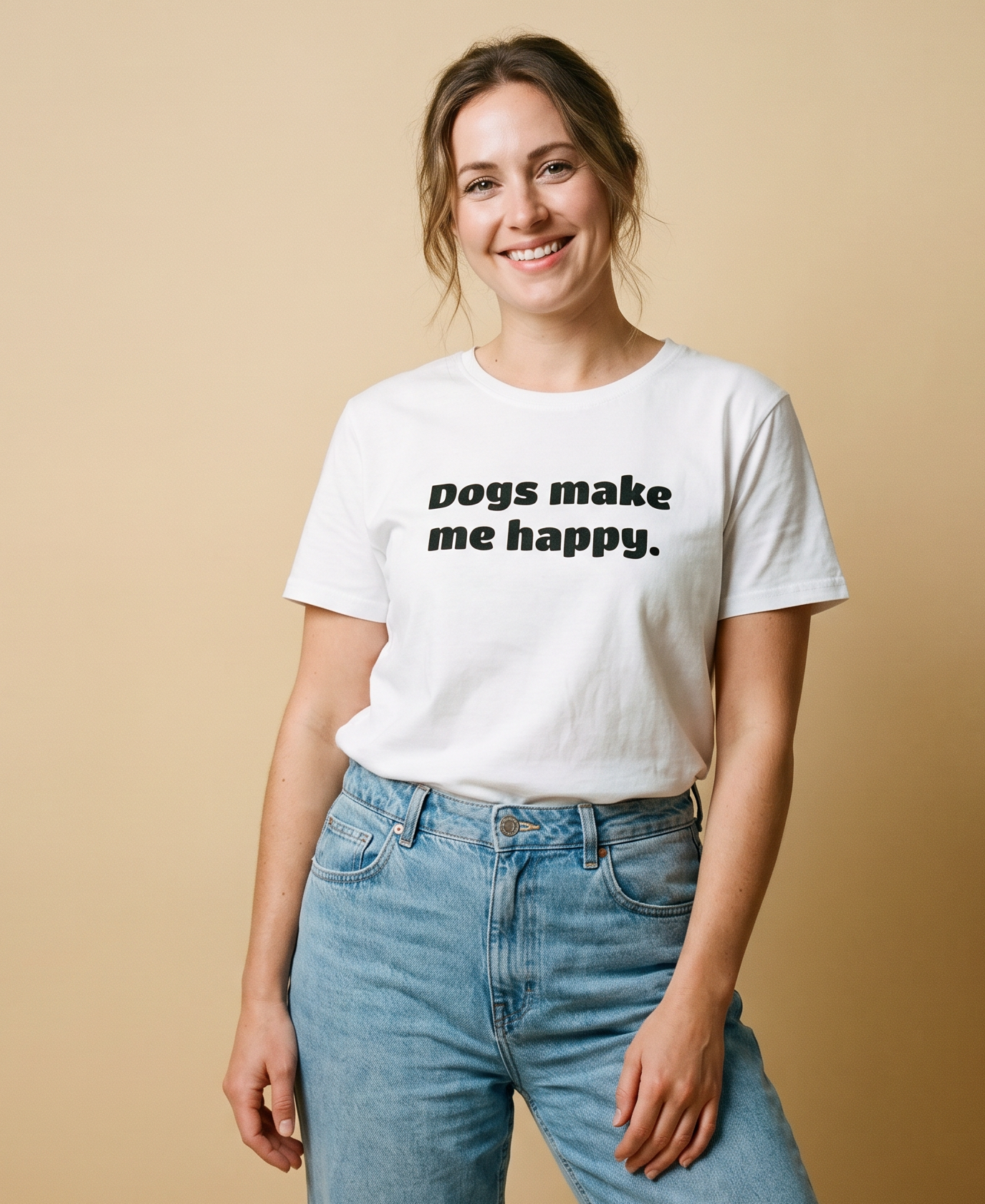 Slogan Tees - Black and White