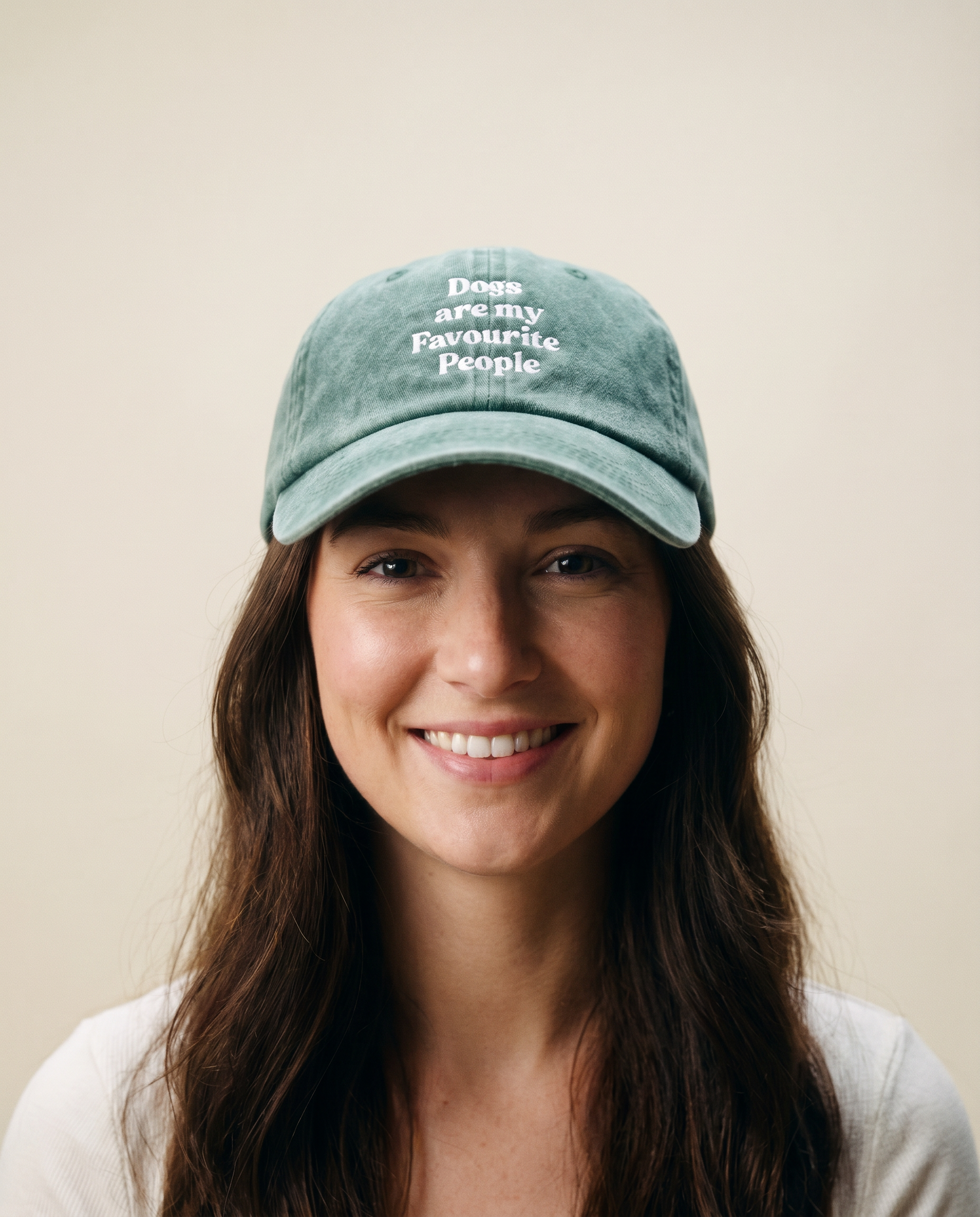 Dogs Are my Fav People Faded Green.png