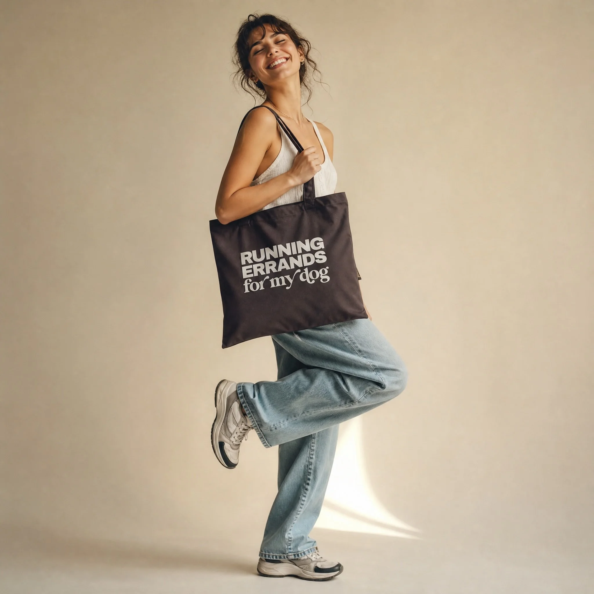 Running Errands in Chocolate on Model.jpg