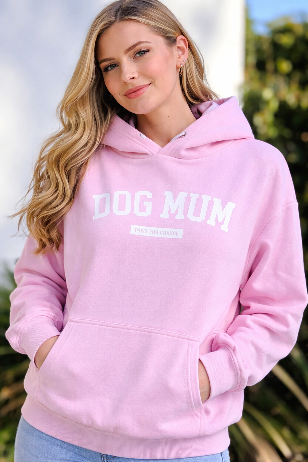 Dog Mum Pink Hoodie.png