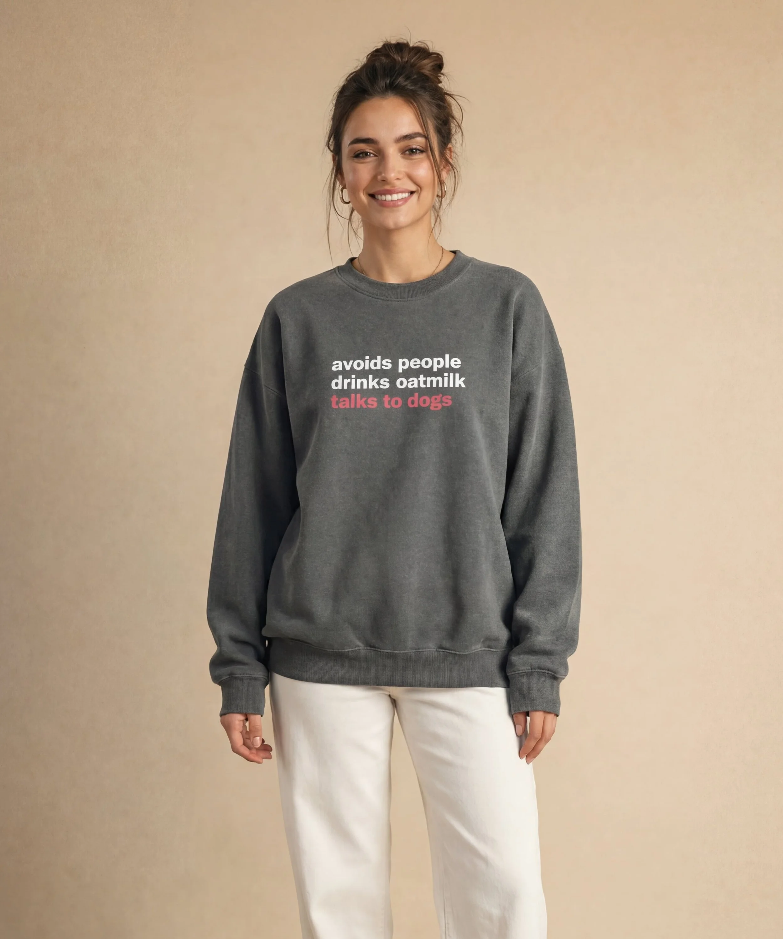 Avoids People Sweatshirt on Model.jpg