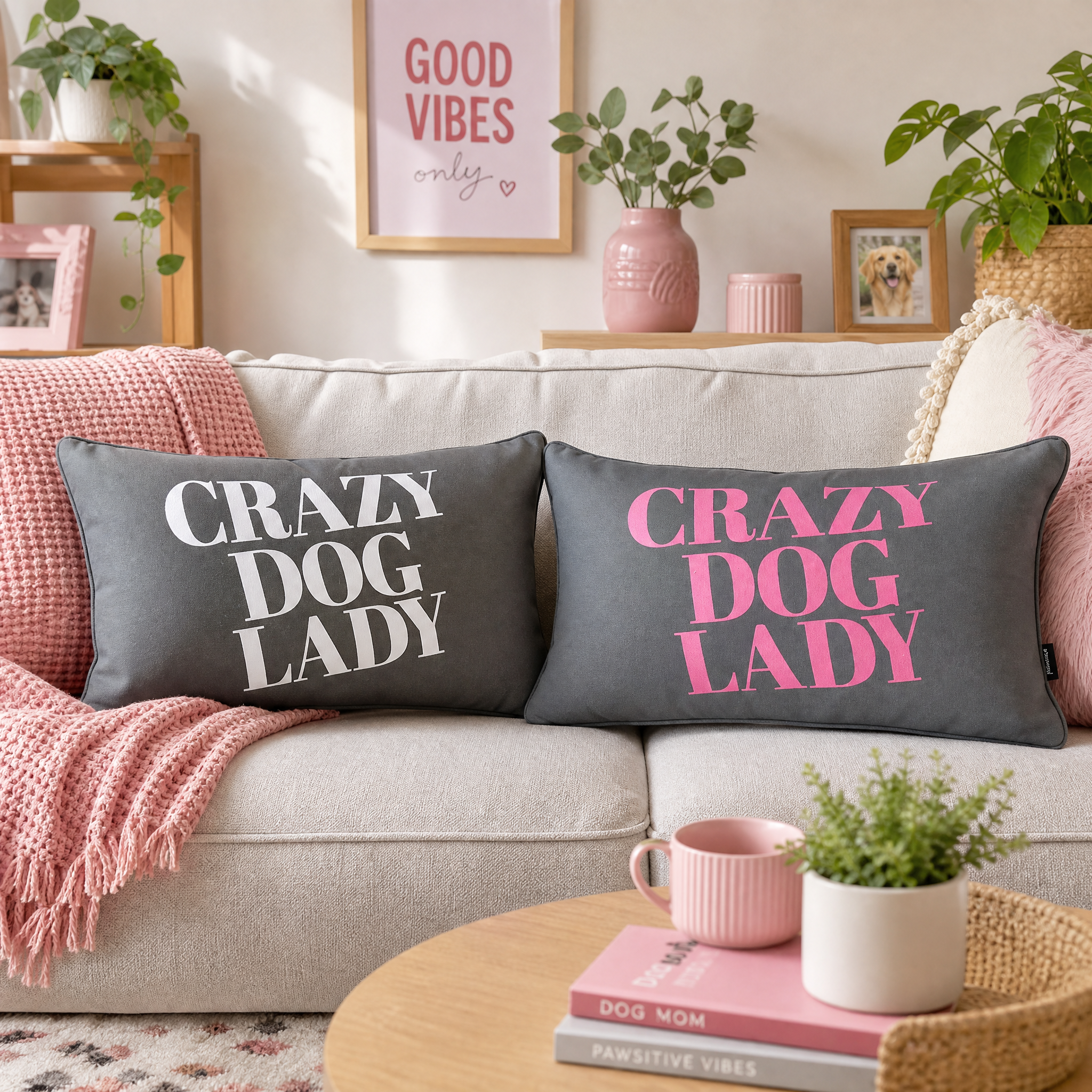 Crazy Dog Lady 25x45cm Cushions .png