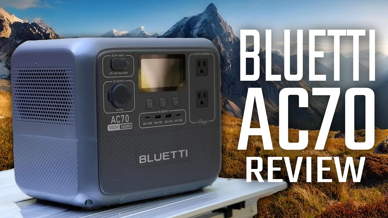 Bluetti AC70 Review: Is This Fast-Charging 768Wh Power Station Worth It?