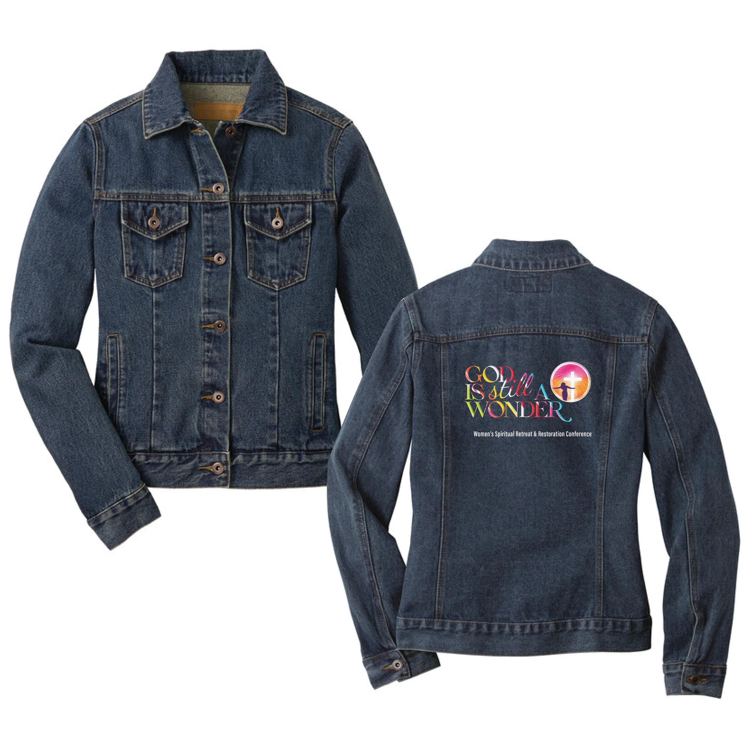   Jean Jacket   Blue (XS-4XL) – $75  