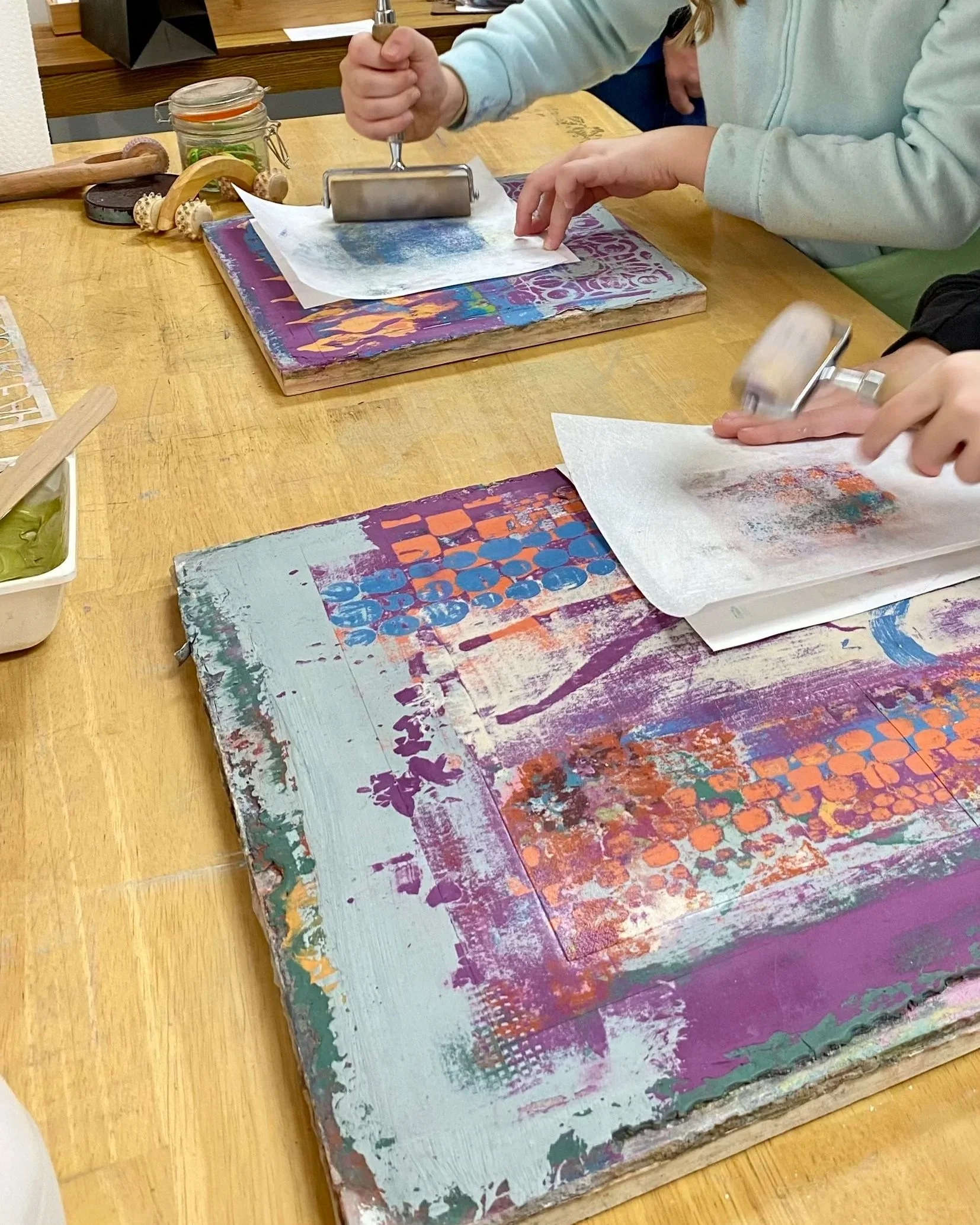 Clay Monotype Workshop with Robin Sesan