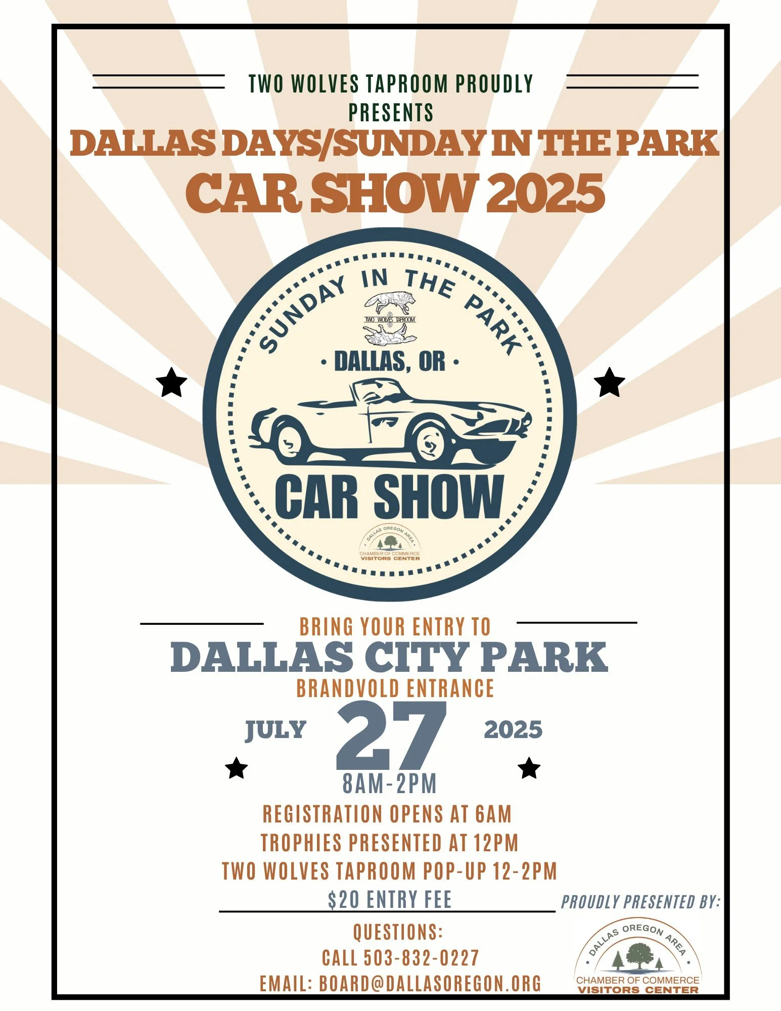 Two Wolves Pop Up event at THE CAR SHOW!
