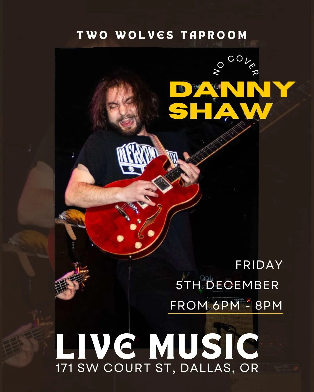 Live music with Danny Shaw