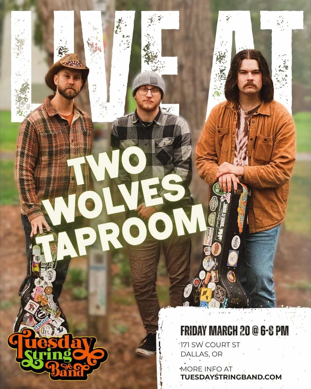 Live music with Tuesday String Band