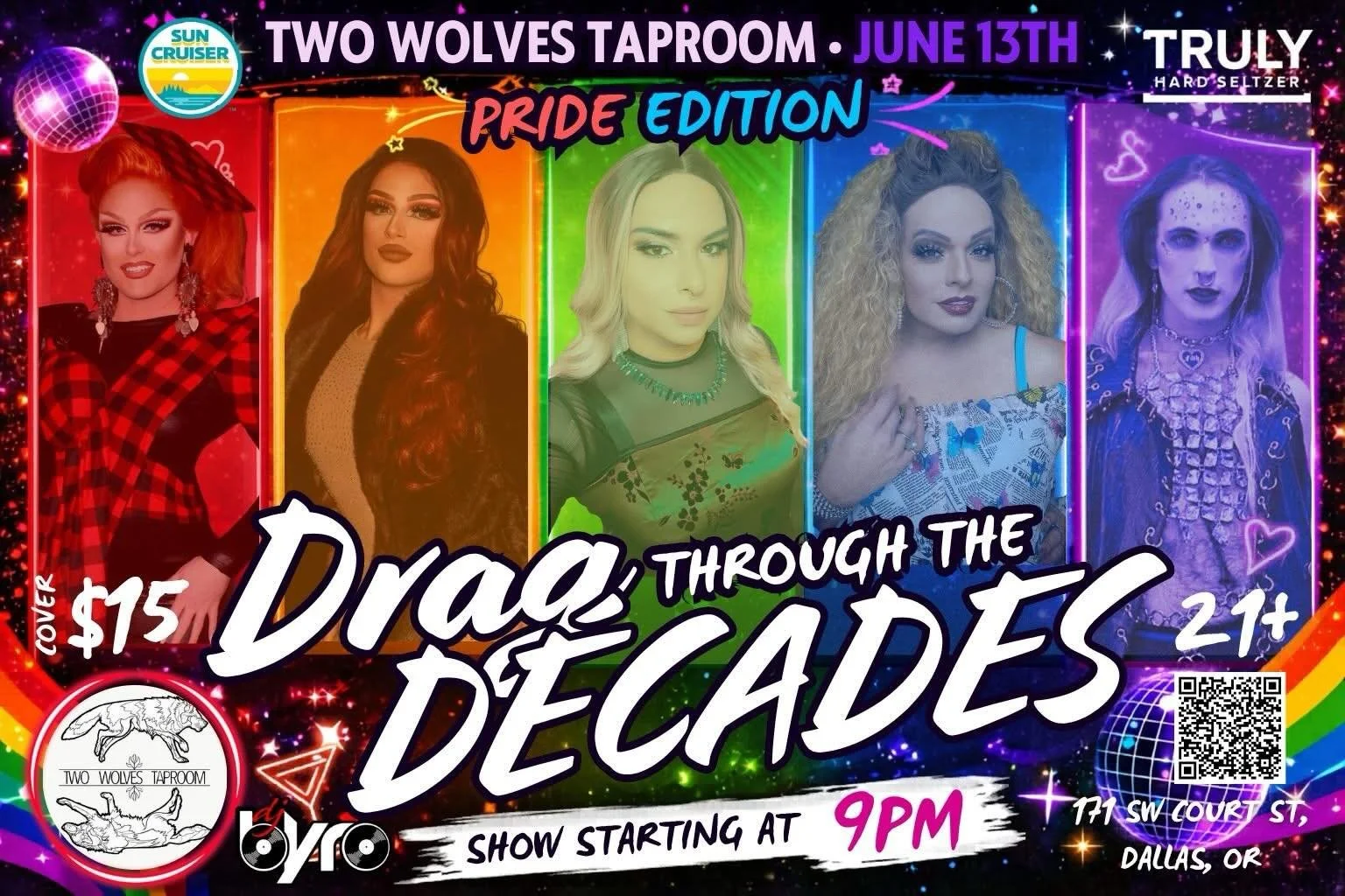 Drag through the decades show