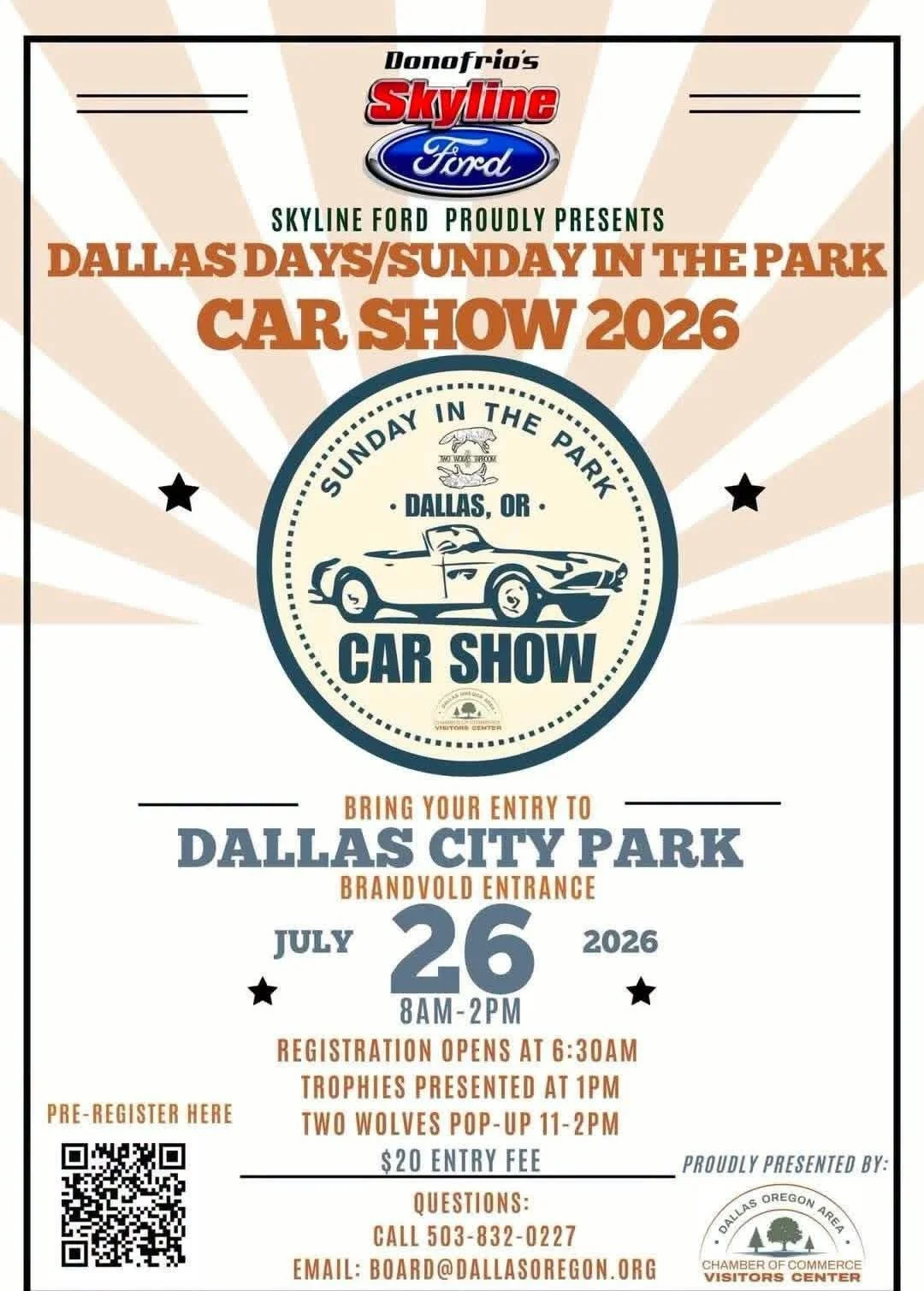 Dallas Car Show with Two Wolves Taproom