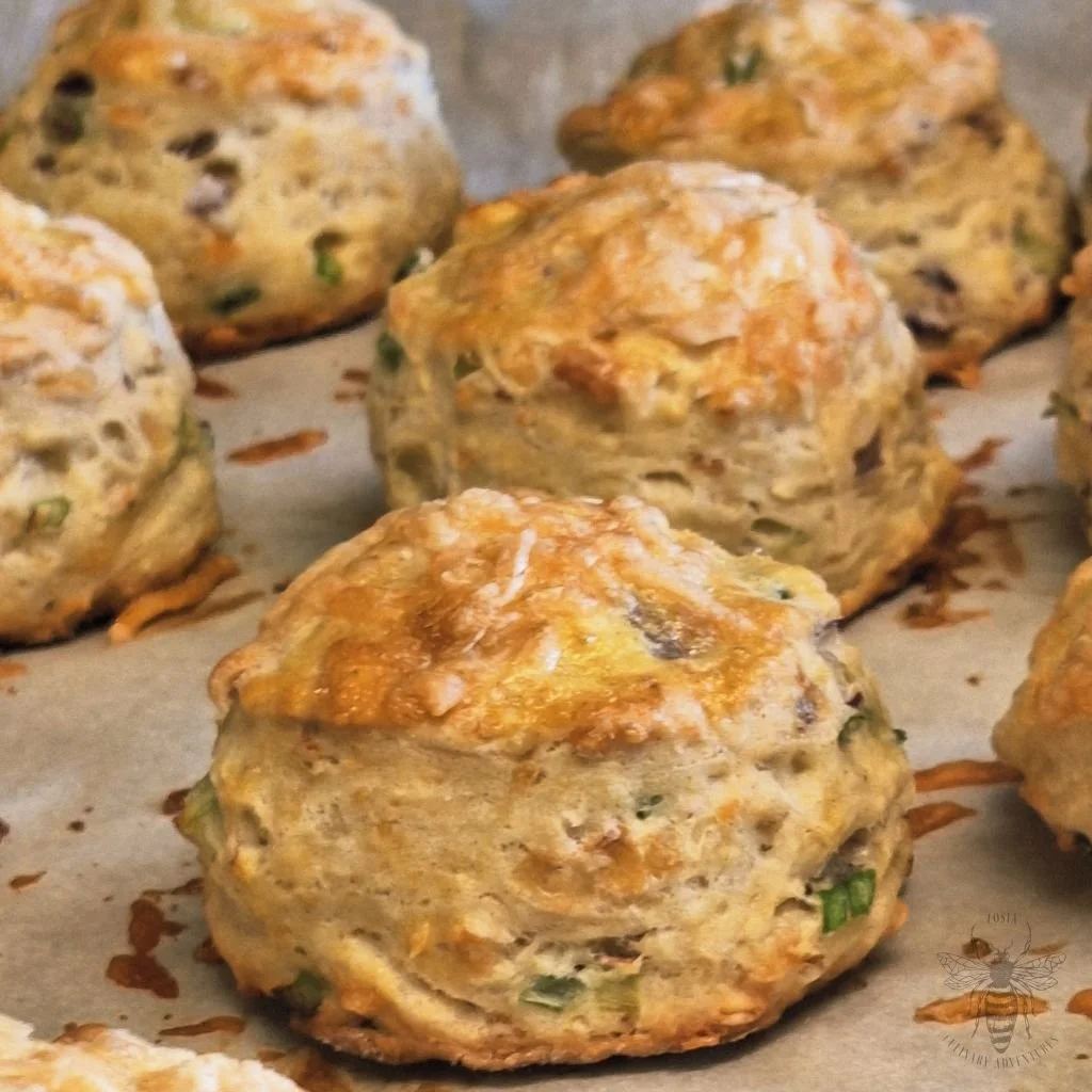 Green Onion and Gruyere Cheese Scones 