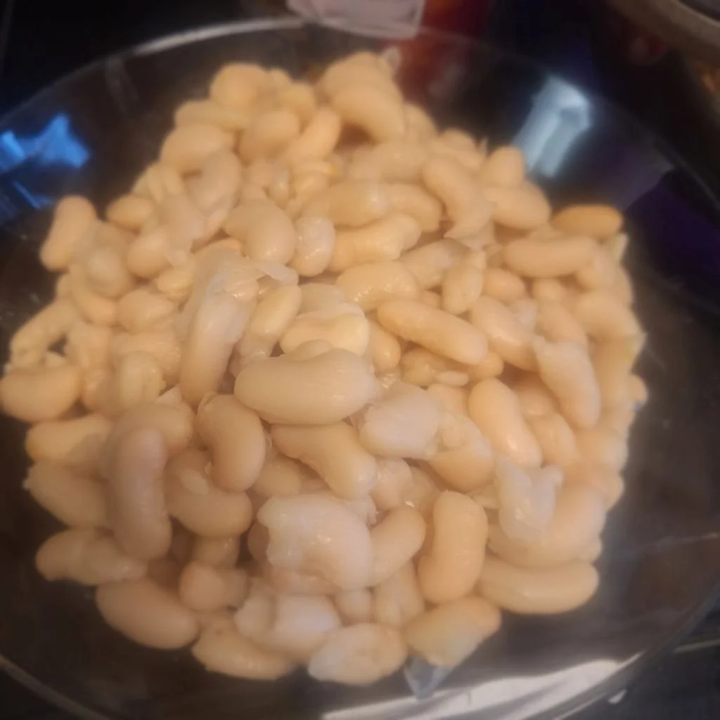 Drained &amp; rinsed beans