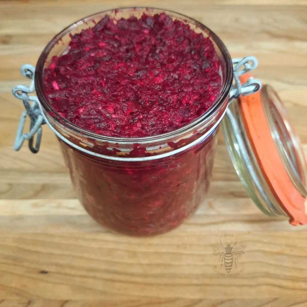 Easy Roasted Shredded Beets with Horseradish (Dairy-Free)