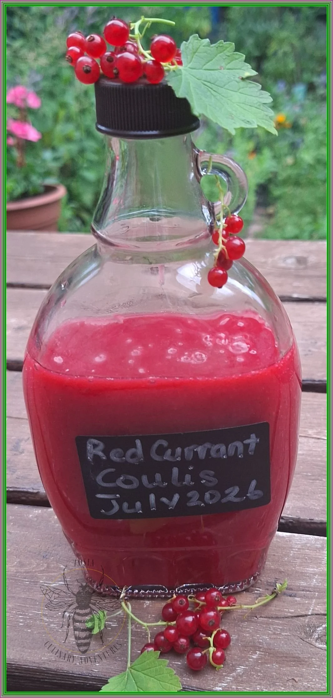 Easy Red Currant Coulis (3-Ingredient Fresh Red Currant Sauce)