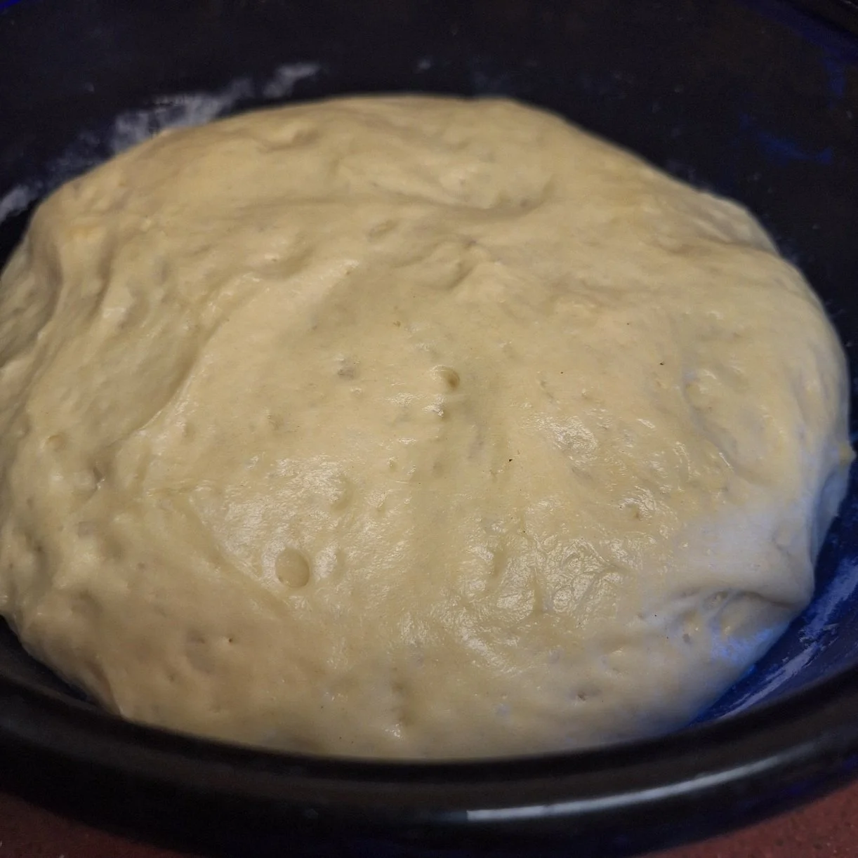 Double in size yeast dough