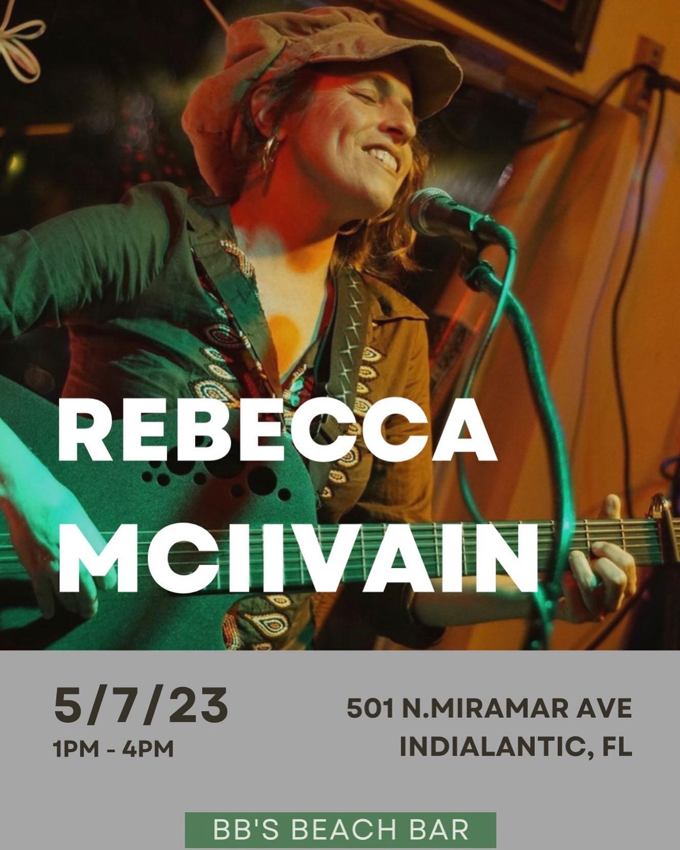 Happy Sunday Funday!
Today, BB&rsquo;s has the amazing Rebecca McIIvain singing for everyone from 1-4pm!
Sunday Morning Yoga with Giuliana at 10am!
And Brunch is served from 11am-2pm!
We&rsquo;ll see you on the beach!
☀️🎶🧘🏾🤙🏼🥂🍽️🌴