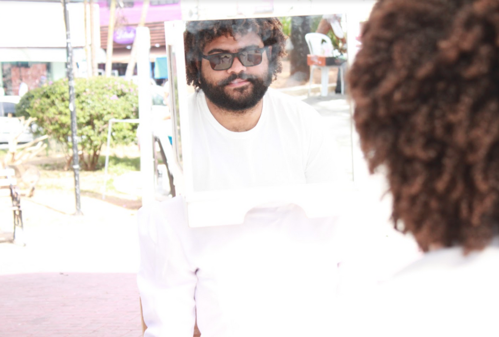 "À Vista" (At Sight), presented in July 2018 in Jandira City through the project "Cena Oeste 360ª - Circulação de Artes Cênicas"