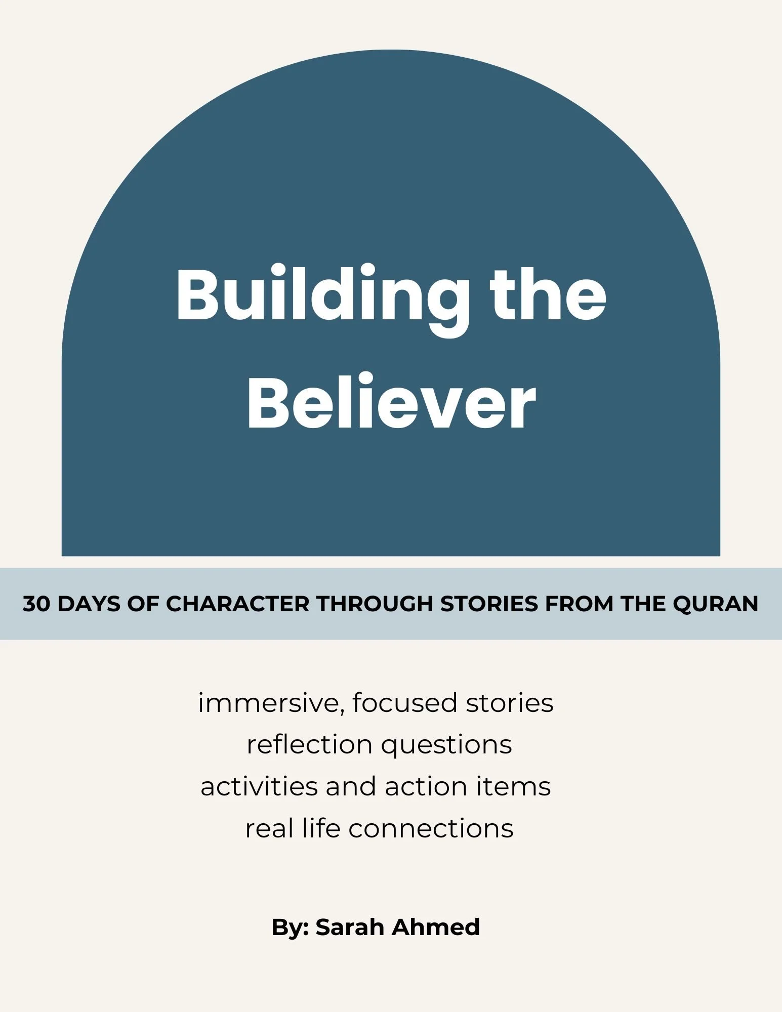 Building the Believer (Printable PDF)