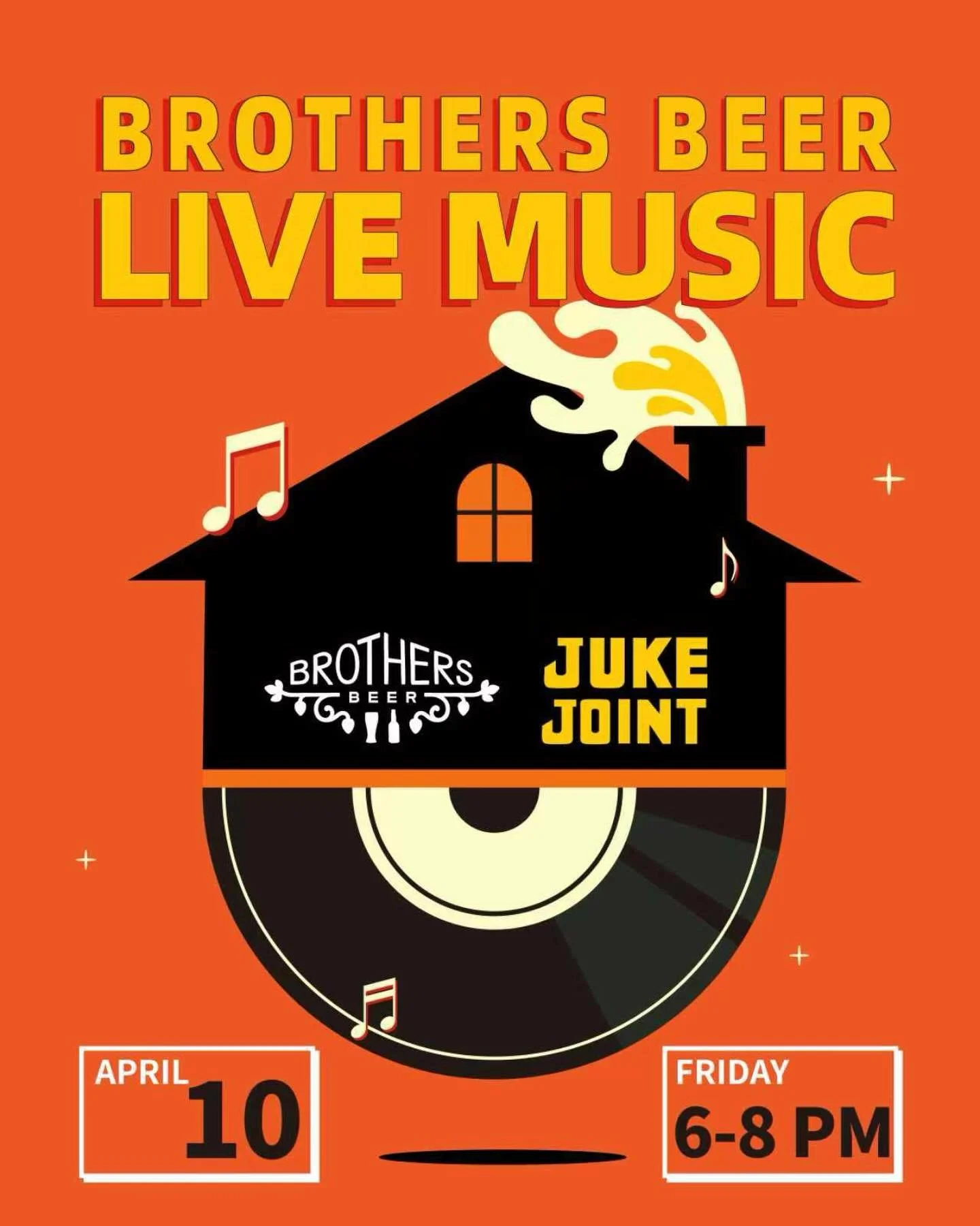 🎶 LIVE MUSIC IS BACK!
10 April | 6&ndash;8 PM
Live tunes, cold beers &amp; good vibes &mdash; you don&rsquo;t want to miss this!

Plus, our NEW MENU is officially here!
Come for the music, stay for the fresh bites.