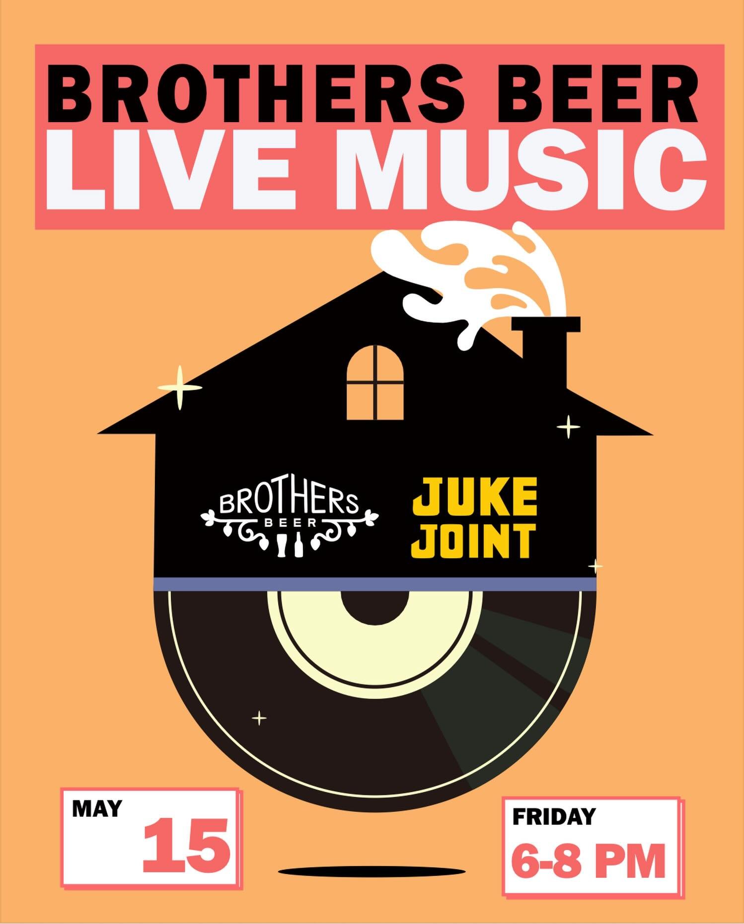Tomorrow night, we&rsquo;ve got the tunes you need.
🎤 Brothers Beer Live Music Night
🗓️ Friday, May 15 | ⏰ 6-8 PM
📍 Brothers Beer Juke Joint Mt Eden
Cold beer, live music, the perfect way to kick off your weekend.