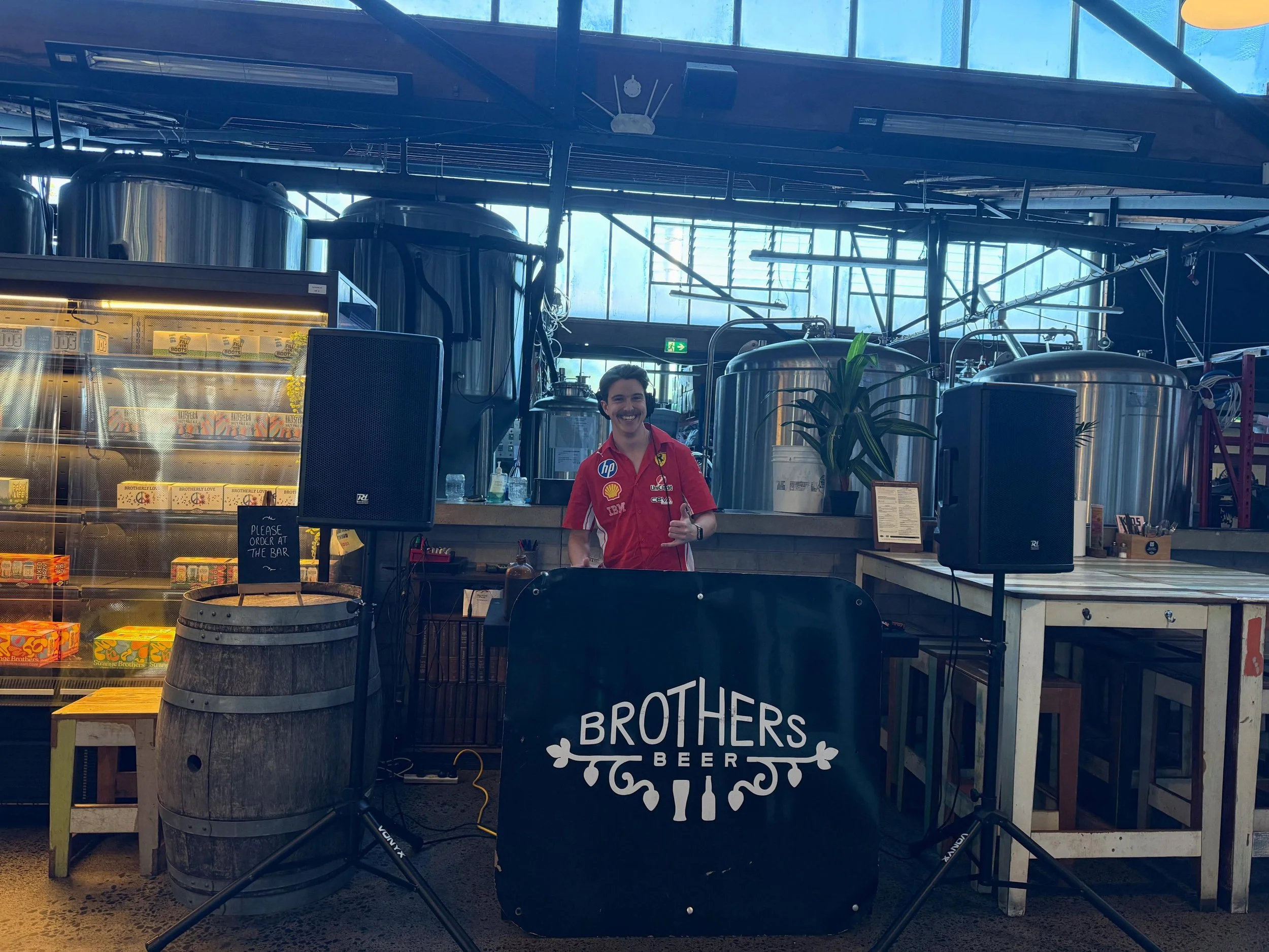All set and ready to go today!

We&rsquo;re waiting for you right here at Brothers Beer!
3pm &ndash; 6pm 🎧🍻

Come vibe with us!

#BrothersBeer #LiveDJ #Auckland