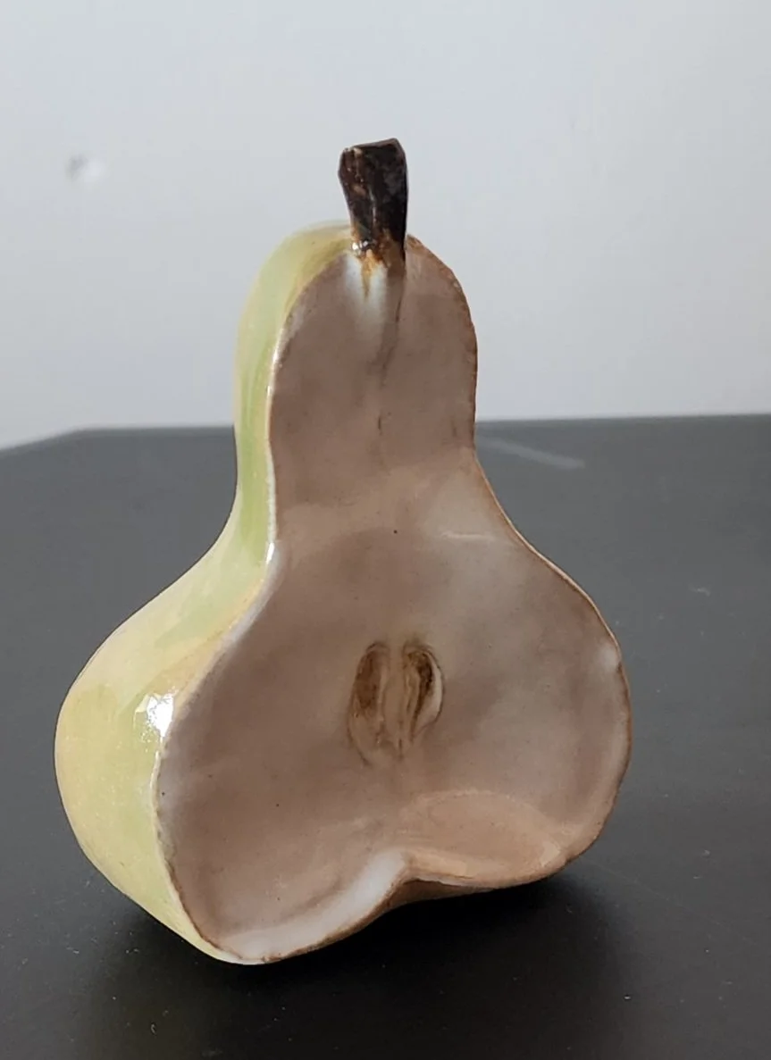 Fruit Anatomy, Pear, 8.5 x 6.5 cm
