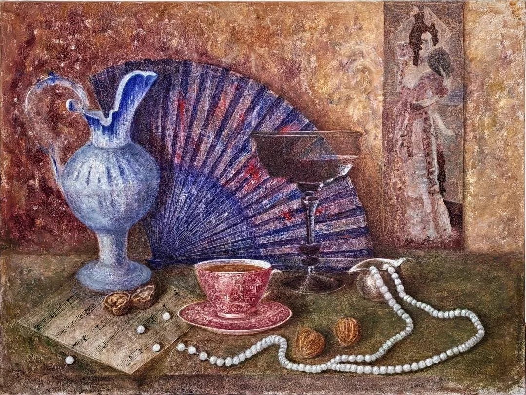 Presence, oil, 60 x 80