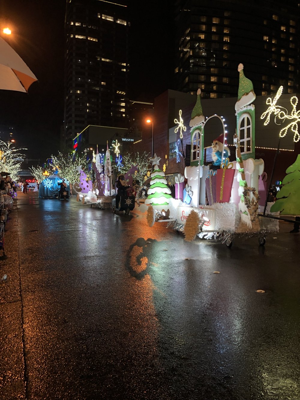 Snowflake Lane Nightly Parade