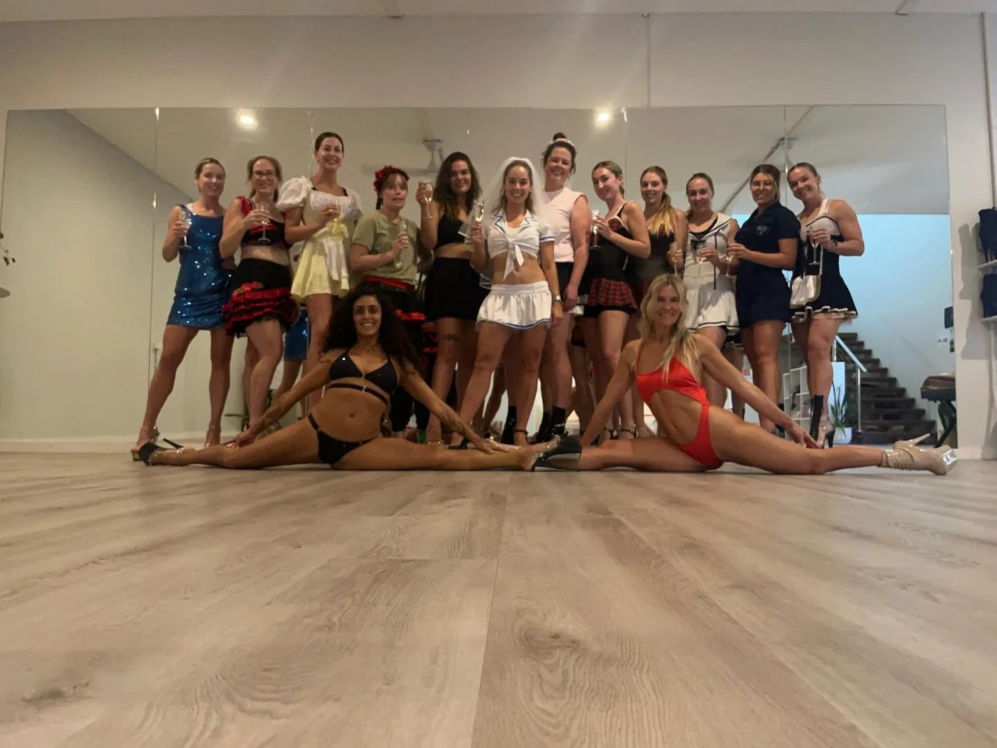 Hens Parties @starpolestudiobyronbay 
Make yours a memorable one with us 🤩🥂🍾