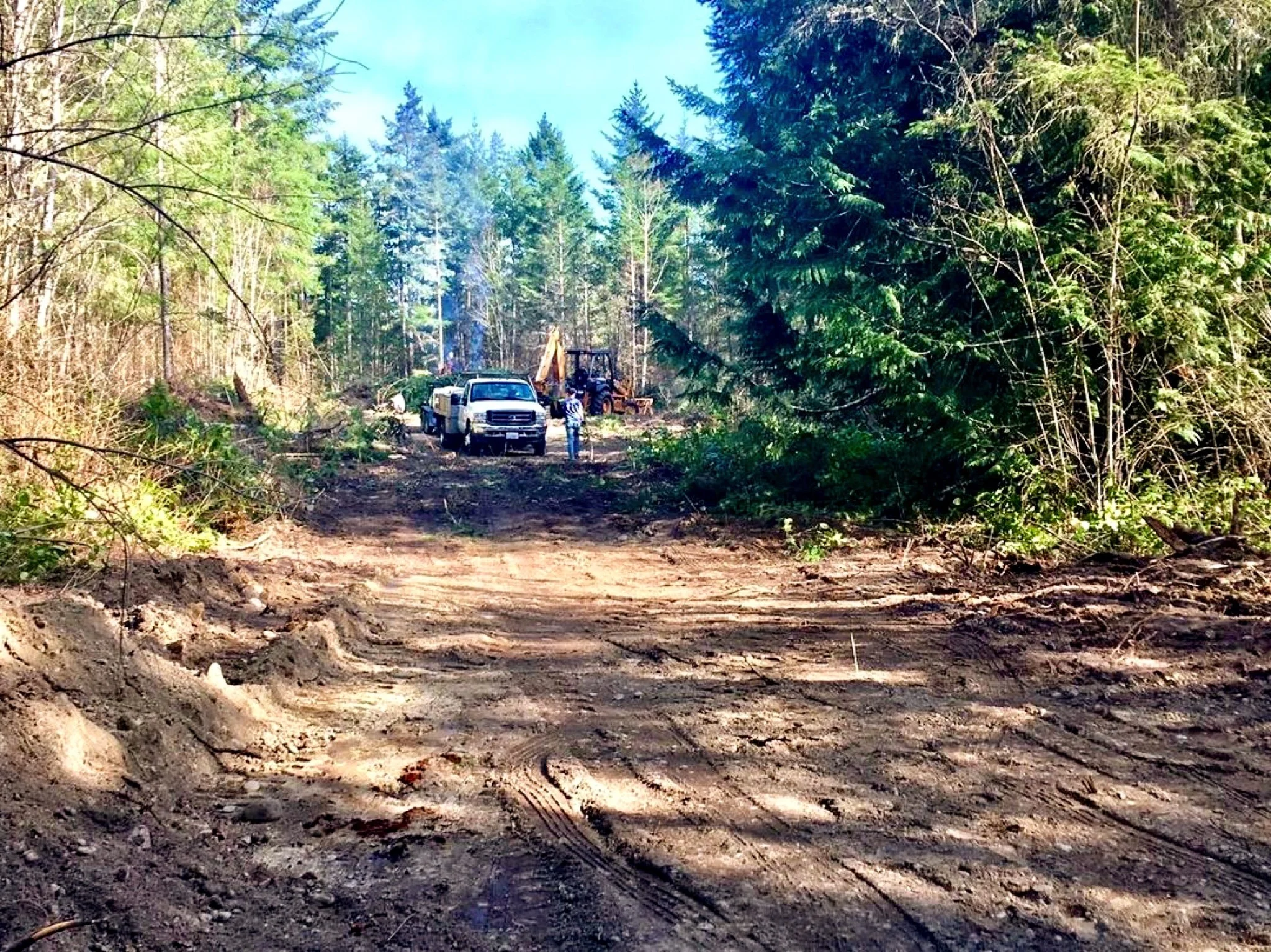 Clearing & Site Prep — Solid Ground Sitework LLC