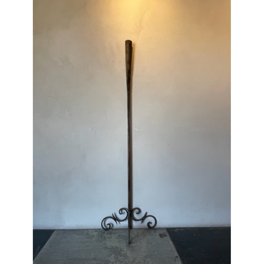 ANTIQUE IRON TORCH