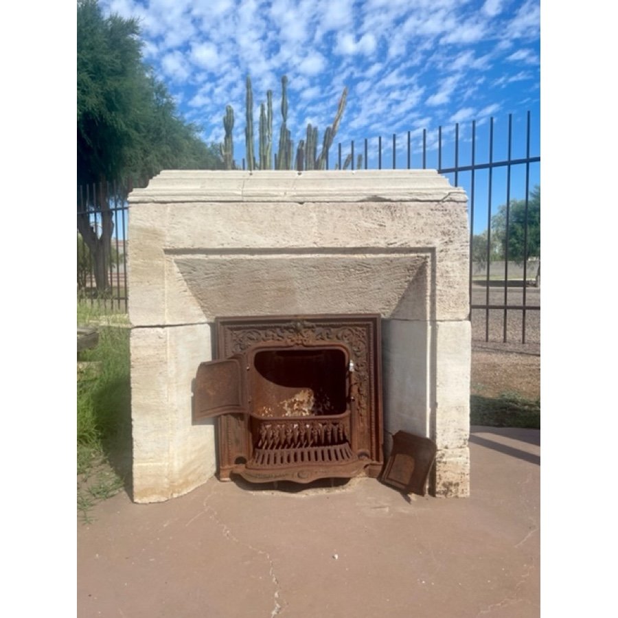 18TH C. FRENCH FIREPLACE