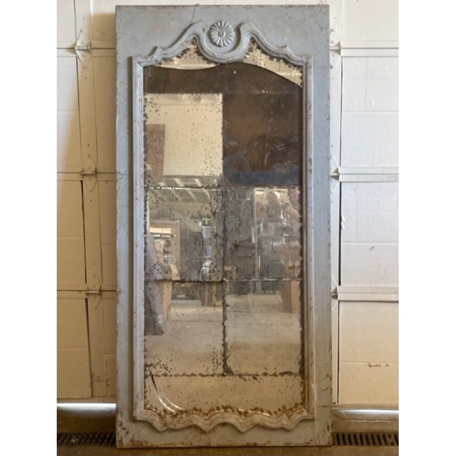 ANTIQUE MIRROR WITH PANELS